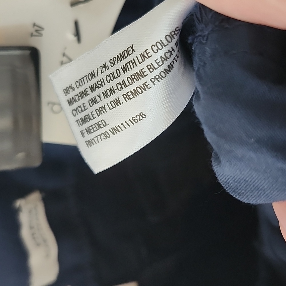 A New Day Navy Chinos, Size 2 - Picture 7 of 10